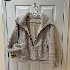 Lululemon Sherpa/fur jacket